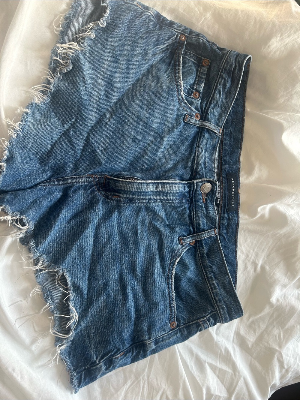 Aeropostale vintage high rise shorty shorts 12